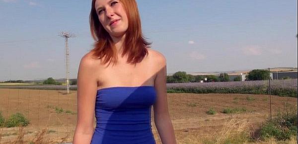  Real publicsex redhead crempied outdoors